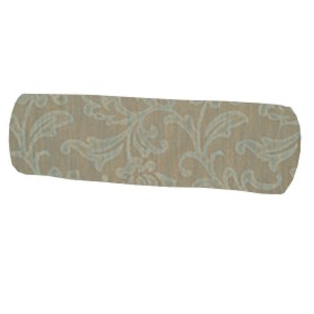 Sunbrella Tan Tapestry Bolster Neck Outdoor Pillow - Picture 2 of 5